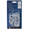 Lumineo Zubehör Dachrinnenhaken für Dekorationen 5,5 cm - 24er Set