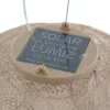 LUMIZ Lampion Solarlampe Ballon 20 Mosaic Pink lachsrosa Ø 20 cm - Tyvek®