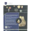 LUMIZ Lampion Solarlampe Bulb 16 Occult Gold goldfarben Ø 16 cm - Tyvek®