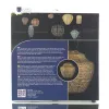 LUMIZ Lampion Solarlampe Crown 40 Topaze Gold goldfarben Ø 40 cm - Tyvek®