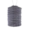 LUMIZ Lampion Solarlampe Cylinder 18 Mandela Mauve Purple lila Ø 18 cm - Tyvek®