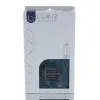 LUMIZ Lampion Solarlampe Cylinder 18 Mandela Petrol blaugrau Ø 18 cm - Tyvek®