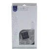 LUMIZ Lampion Solarlampe Cylinder 18 Occult Silver silberfarben Ø 18 cm - Tyvek®