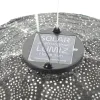 LUMIZ Lampion Solarlampe Cylinder 28 Tigres Black schwarz Ø 28 cm - Tyvek®