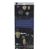 LUMIZ Lampion Solarlampe Long Oval 20 Mosaic Dark Grey dunkelgrau Ø 20 cm - Tyvek®
