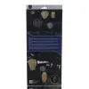 LUMIZ Lampion Solarlampe Long Oval 20 Paisley Gold goldfarben Ø 20 cm - Tyvek®