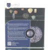 LUMIZ Lampion Solarlampe Round 20 Topaze Future Dusk blau-violett Ø 20 cm - Tyvek®