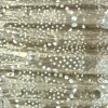 LUMIZ Lampion Solarlampe Round 30 Bazaar Gold goldfarben Ø 30 cm - Tyvek®