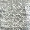 LUMIZ Lampion Solarlampe Round 30 Lace Silver silberfarben Ø 30 cm - Tyvek®