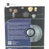 LUMIZ Lampion Solarlampe Round 30 Lace Silver silberfarben Ø 30 cm - Tyvek®