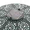LUMIZ Lampion Solarlampe Round 40 Fiore Green dunkelgrün Ø 40 cm - Tyvek®