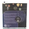 LUMIZ Lampion Solarlampe Round 40 Tigres Silver silberfarben Ø 40 cm - Tyvek®