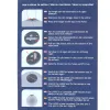 LUMIZ Lampion Solarlampe Round 40 Tigres Silver silberfarben Ø 40 cm - Tyvek®