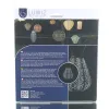 LUMIZ Lampion Solarlampe Tulip 20 Lace Green dunkelgrün Ø 20 cm - Tyvek®