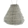 LUMIZ Lampion Solarlampe Tulip 20 Topaze Light Taupe Helltaupe Ø 20 cm - Tyvek®