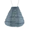 LUMIZ Lampion Solarlampe Tulip 20 Fiore Grey Blue graublau Ø 20 cm - Tyvek®