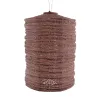 LUMIZ Lampion Solarlampe Cylinder 28 Folia Copper kupferfarben Ø 28 cm - Tyvek®