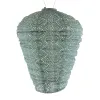 LUMIZ Lampion Solarlampe Ballon XL Lace Sage Green salbeigrün Ø 34 cm - Tyvek®