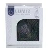 LUMIZ Lampion Solarlampe Tulip 20 Lace Green dunkelgrün Ø 20 cm - Tyvek®