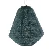 LUMIZ Lampion Solarlampe Can Occult Green dunkelgrün Ø 30 cm - Tyvek®