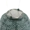 LUMIZ Lampion Solarlampe Can Occult Green dunkelgrün Ø 30 cm - Tyvek®