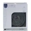 LUMIZ Lampion Solarlampe Round 30 Paisley Dark Grey dunkelgrau Ø 30 cm - Tyvek®