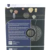 LUMIZ Lampion Solarlampe Round 30 Paisley Dark Grey dunkelgrau Ø 30 cm - Tyvek®