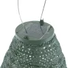 LUMIZ Lampion Solarlampe Drop 28 Spectare Sage Green salbeigrün Ø 28 cm - Tyvek®