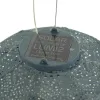 LUMIZ Lampion Solarlampe Cylinder 18 Topaze Grey-Blue graublau Ø 18 cm - Tyvek®