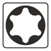 Makita® Zubehör Bits T10 - 50 mm B-25373 - 3er Pack