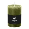 Marble Kerze olive 100/68