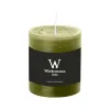 Marble Kerze olive 80/68
