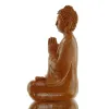 Mini Buddha Statue Gebet – für Dankbarkeit & Einkehr orange
