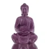 Mini Buddha Statue Meditation – innere Ruhe & Balance lila