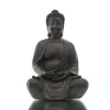 Mini Buddha Statue Meditation – innere Ruhe & Balance braunschwarz