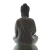 Mini Buddha Statue Meditation – innere Ruhe & Balance braunschwarz