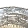 nature trends Pflanzkorb aus Weidenzweigen Rund mit Henkeln grau gewaschen Ø 30 cm