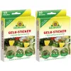 NEUDORFF® Gelb-Sticker zur Bekämpfung fliegender Schädlinge - 10 Sticker x 2