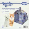 Nobby® Hunde- und Katzen-Höhle Classic LISSI Dunkelgrau 33 x 33 cm - Schaumstoff