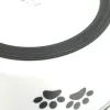 Nobby® Hunde Edelstahlnapf FUSION M Weiß rutschfest Ø 16 cm ca. 940 ml