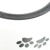 Nobby® Hunde Edelstahlnapf FUSION S Weiß rutschfest Ø 13 cm ca. 500 ml