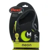 Nobby® Hunde flexi NEW NEON Gurt M Gelb 5 Meter