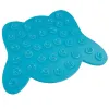 Nobby® Hunde Leckmatte Hundekopf Hellblau 20 x 14,5 cm - Silikon