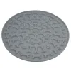Nobby® Hunde Leckmatte Knochen Grau Ø 20 cm - Silikon