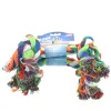 Nobby Hunde Rope Toy Spielseil bunt 270 g, 2 Knoten, ca. 36 cm
