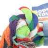 Nobby Hunde Rope Toy Spielseil bunt 270 g, 2 Knoten, ca. 36 cm