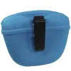 Nobby® Hunde Silikon Snackbeutel RIO Hellblau mit Gürtelclip 12,5 cm