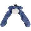 Nobby® Hunde Spielzeug Plüsch Esel Blau mit innenliegendem Seil 55 cm