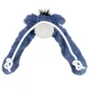Nobby® Hunde Spielzeug Plüsch Esel Blau mit innenliegendem Seil 55 cm