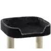 Nobby® Katzen Kratz- und Spielbaum Classic ZADA dunkelgrau 50 x 50 x 145 cm